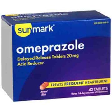 Sunmark Antacid, Omerprazole,