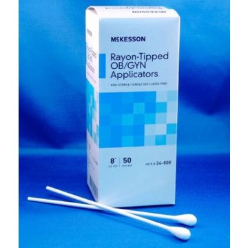 Rayon-Tipped OB/GYN Applicators, Non-Sterile