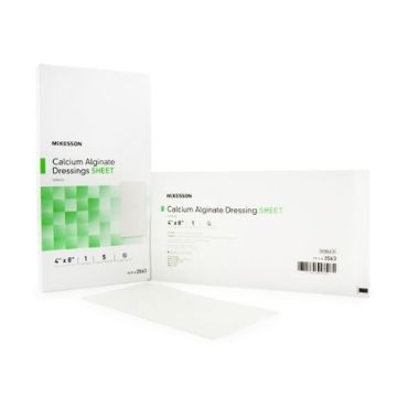 Calcium Alginate Dressing 4 x 8 Inch - Sterile