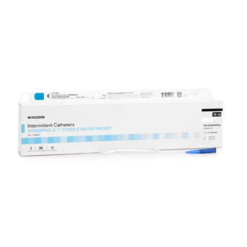 McKesson 16 Inch Hydrophilic Coated Urethral Catheter