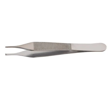 McKesson Argent Adson Tissue Forceps Straight 1 X 2 Teeth
