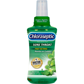 Chloraseptic Menthol Sore Throat Relief Spray