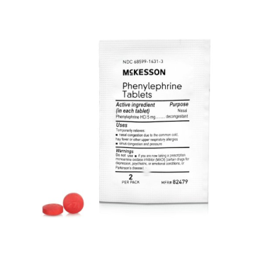 McKesson MooreBrand Phenylephrine Sinus Relief