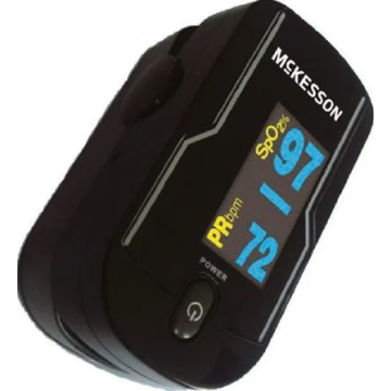 McKesson Pulse Oximeter, Black 16-93651