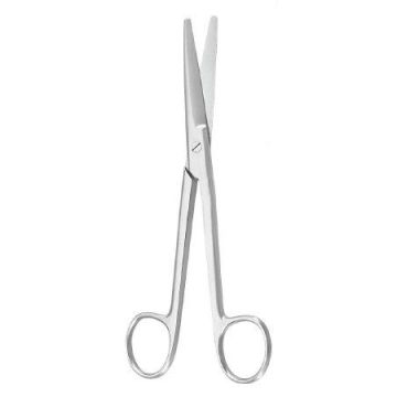 Pair of McKesson Straight Argent Surgical Grade Dissecting Scissors