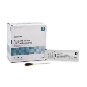 McKesson Impregnated Povidone-Iodine Swabstick