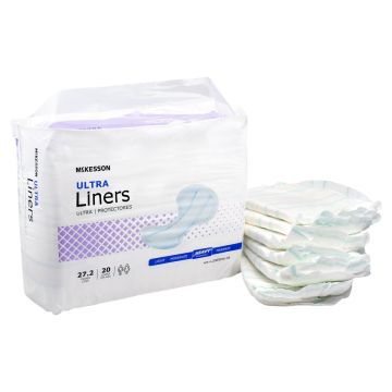 McKesson Ultra Heavy Absorbency Disposable Liner