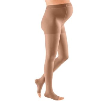 Mediven Plus Maternity Pantyhose 30-40 mmHg Compression, Open Toe