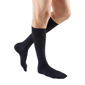 Mediven For Men Select Extra-Wide Knee High 20-30 mmHg Compression Stockings, Closed Toe