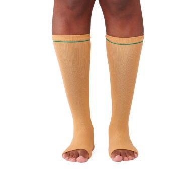 15 Inch, Universal, Leg, Beige w/ Green Stripe