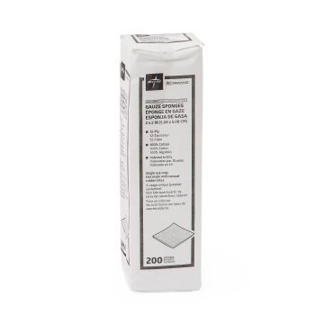 Medline Non-Woven Gauze Sponges, Non-Sterile - Several Sizes