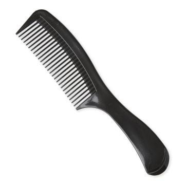 Medline Large-Tooth Combs with Handles, Black