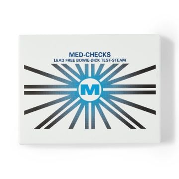 Medline Bowie Dick Surgical Instrument Sterilization Test Cards, Steam &slash; Advanced