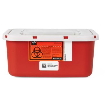 1 Gallon, Red Base, White Lid
