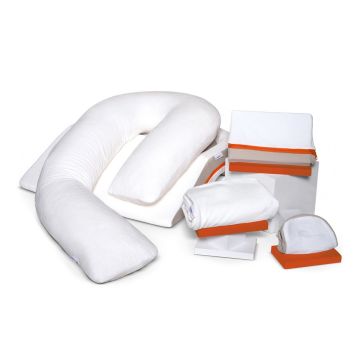 Medium Acid Reflux Pillow and Wedge with Extra Cases