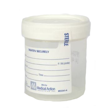 Medegen Medical Leak Resistant Sterile Specimen Containers