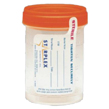 Medegen Starplex Sterile Specimen Containers