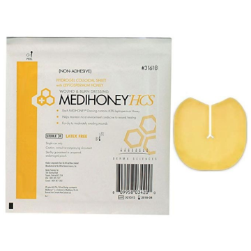 Medihoney Fenestrated HCS Non-Adhesive Dressing Derma Sciences 31618