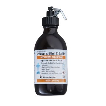 Medium Stream Topical Anesthetic Spray Glass Bottle - P/N 0386-0001-03