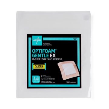 3x3 Single Pack of Optifoam Gentle EX Bandage