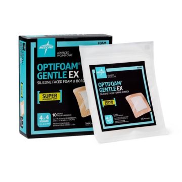 Box of 4x4 inch Optifoam Gentle EX