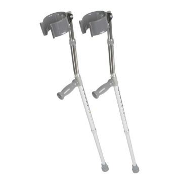 Medline Forearm Crutches - Aluminum 