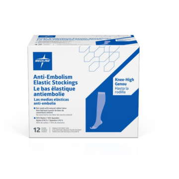 Medline Anti-Embolism Stockings - Knee High