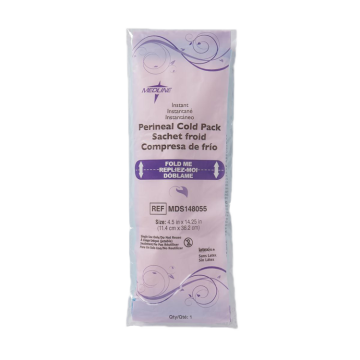 Medline MDS148055 Deluxe Perineal Cold Pack with Adhesive Strip, 4.5 W x 14.25 L Inch