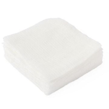 Stack of 4 x 4 Inch 16-Ply Sterile Gauze Sponges