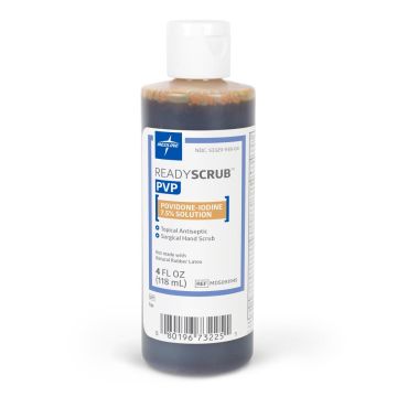Medline Ready Scrub (PVP) Povidone Iodine Solution