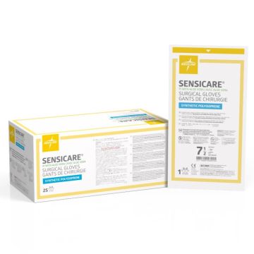 Medline SensiCare PI With Aloe Surgical Gloves