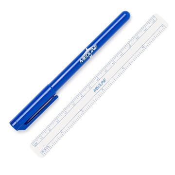 Skin marker with ruler
