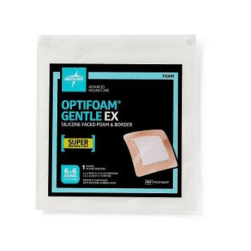 Single Pack of 6x6 Inch Optifoam Gentle EX
