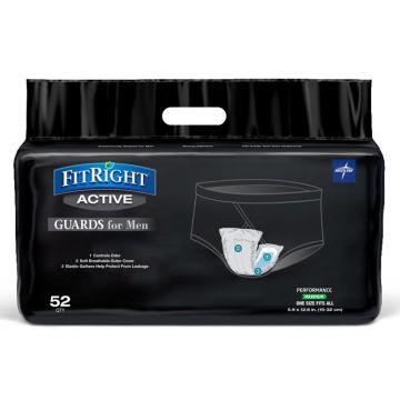 Medline FitRight Active Male Guards - MSCMG02