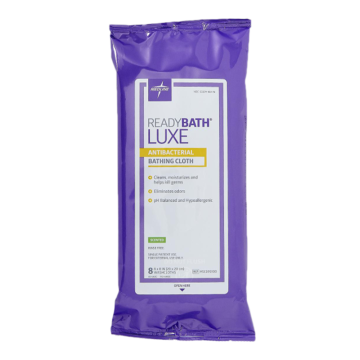 Medline ReadyBath LUXE Body Cleansing Cloths, Scented, Unscented
