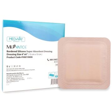 Bordered dressings, box of 5
