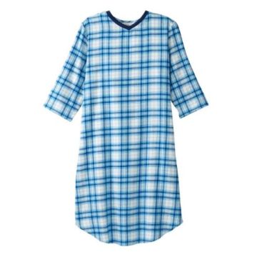 Turquoise Plaid, Medium