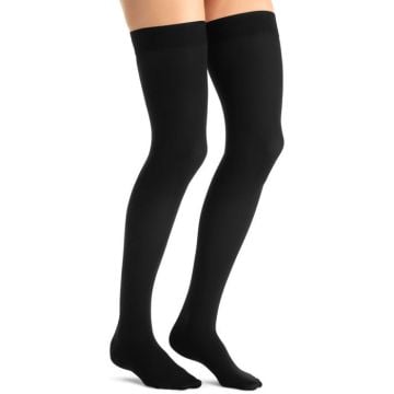 Jobst Opaque 20-30 mmHg Closed Toe Thigh High Compression Stockings