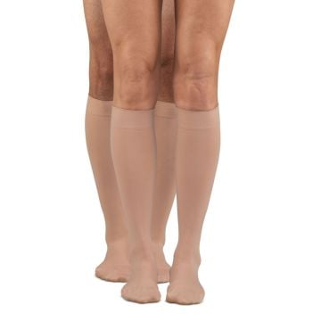 Shape To Fit Truly Sheer Fashion Thigh High 15-20 mmHg Compression Stockings