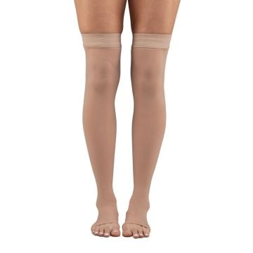 Shape To Fit Truly Sheer Fashion Thigh High 20-30 mmHg Compression Stockings