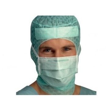 Anti-Fog, Tie Bands, Sure-Fit Nose Clip, Green