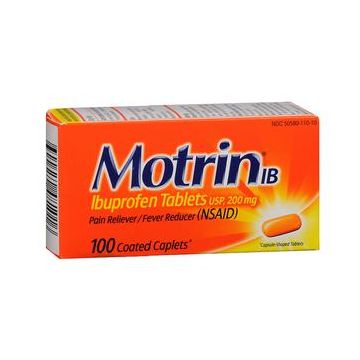 Motrin IB 200 mg Ibuprofen Tablets