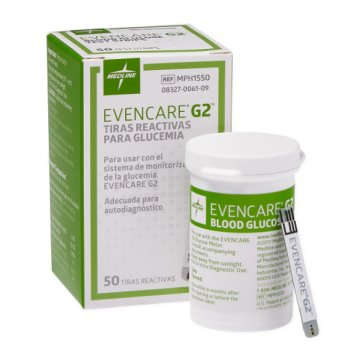 EvenCare G2 Blood Glucose Test Strips