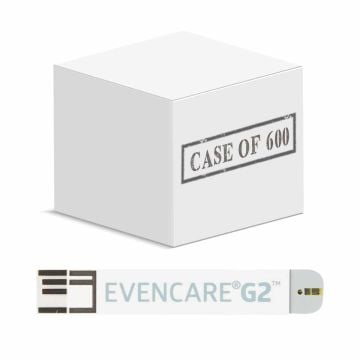 Glucose Test Strips for EvenCare G2 Meters MPH1540, MPH1545, and MPH1540NV, Case of 600