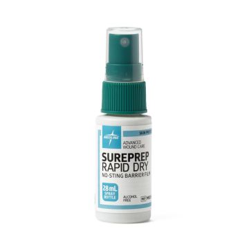 medline sureprep rapid dry barrier film msc1528