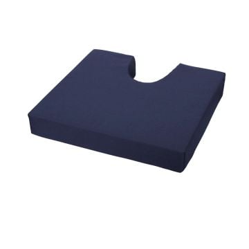 Medline Pressure Redistribution Foam Cushion with Cutout, 18 x 16 x 3 in. - MSCCYX1816R