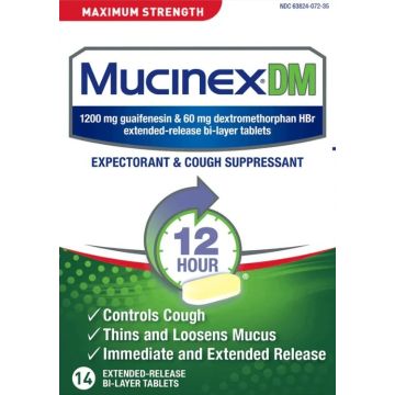 Box of 14 Mucinex DM