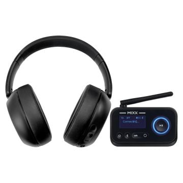 MIXX StreamQ TV Bundle - Headphones & BT Transmitter