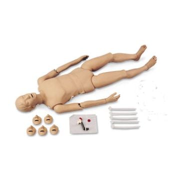 Nasco Full Body CPR and Trauma Manikin with Electronic Console Box