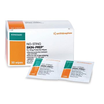 No Sting Skin Prep 50 Wipes